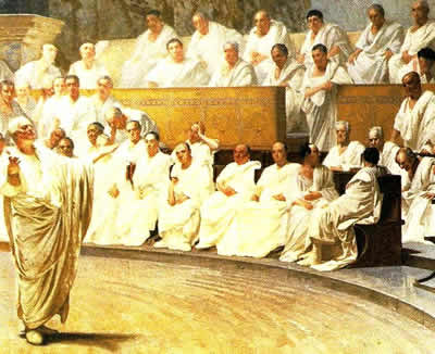O Senado foi uma das mais importantes instituições no desenvolvimento da República em Roma